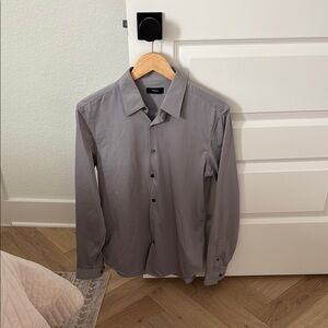 Theory Men's Gray Shirt